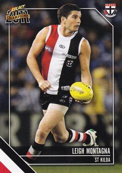 2011 Select AFL Champions #148 Leigh Montagna Front